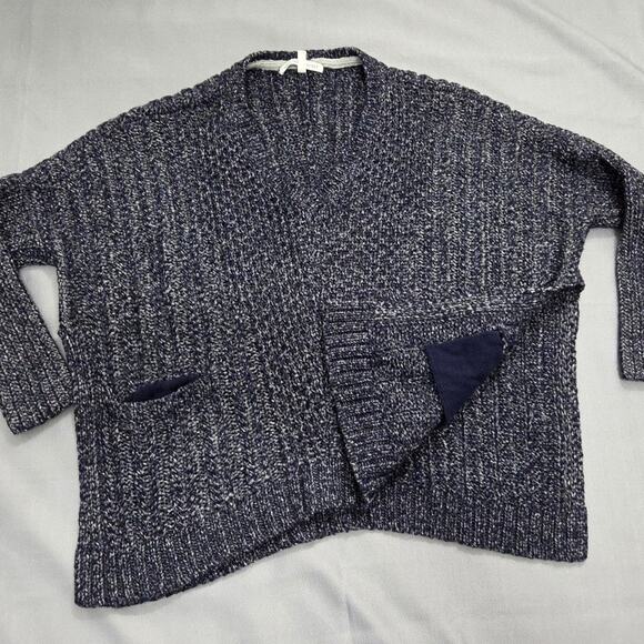 Victoria secret knit sweater womens size S P, wool and cotton blend, blue - Picture 5 of 8
